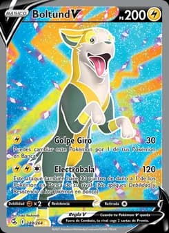 Boltund V card in Spanish