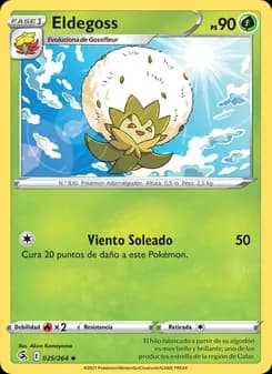 Eldegoss card in Spanish