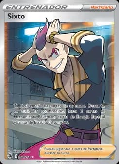 Sixto card in Spanish
