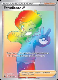 Estudiante ♂ card in Spanish