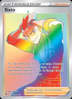 Sixto card in Spanish