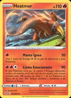 Heatmor card in Spanish