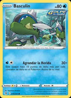 Basculin card in Spanish