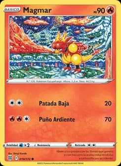 Magmar card in Spanish
