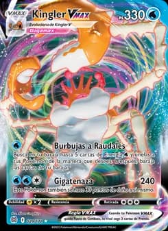 Kingler VMAX card in Spanish
