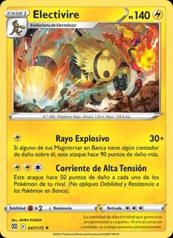 Electivire card in Spanish