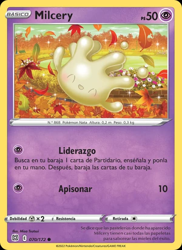 Milcery card in Spanish