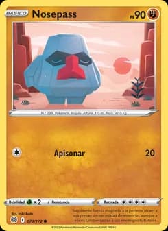 Nosepass card in Spanish