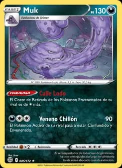 Muk card in Spanish