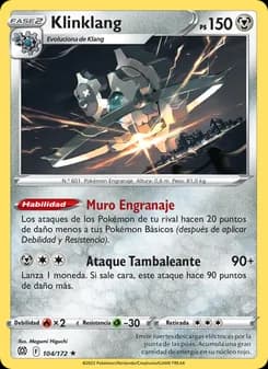 Klinklang card in Spanish