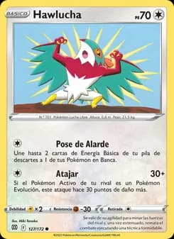 Hawlucha card in Spanish