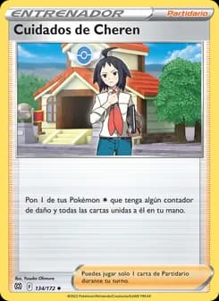 Cuidados de Cheren card in Spanish