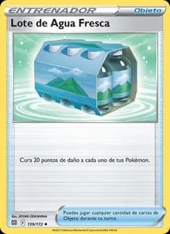 Lote de Agua Fresca card in Spanish