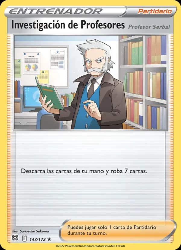 Investigación de Profesores card in Spanish