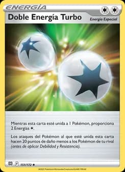 Doble Energía Turbo card in Spanish