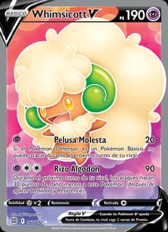 Whimsicott V card in Spanish