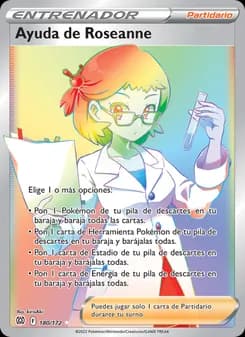 Ayuda de Roseanne card in Spanish