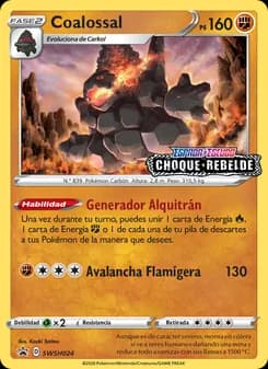 Coalossal card in Spanish
