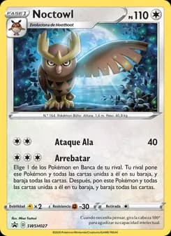 Noctowl card in Spanish