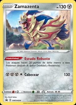 Zamazenta card in Spanish