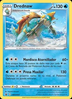 Drednaw card in Spanish