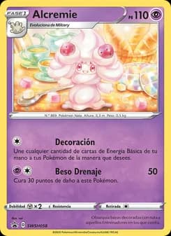 Alcremie card in Spanish