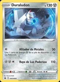 Duraludon card in Spanish