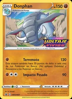 Donphan card in Spanish