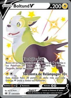 Boltund V card in Spanish
