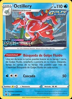 Octillery card in Spanish