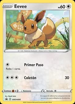 Eevee card in Spanish