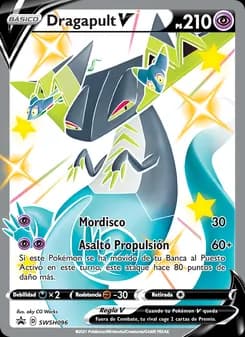 Dragapult V card in Spanish