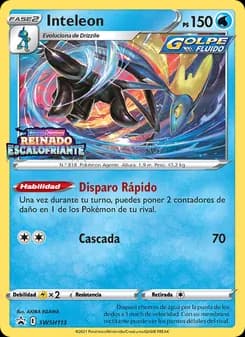Inteleon card in Spanish