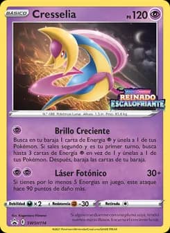 Cresselia card in Spanish
