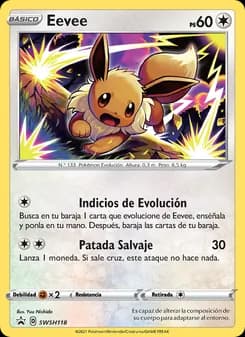Eevee card in Spanish