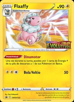 Flaaffy card in Spanish
