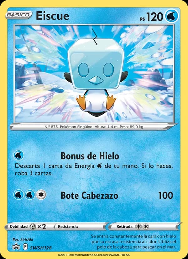 Eiscue card in Spanish