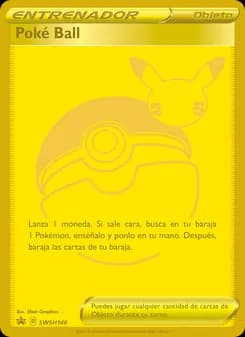 Poké Ball card in Spanish