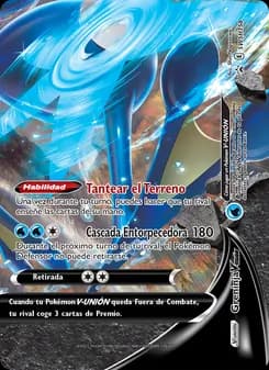 Greninja V-UNIÓN card in Spanish