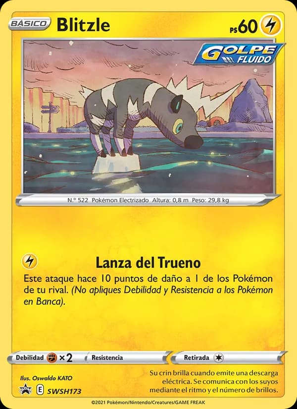 Blitzle card in Spanish