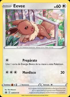 Eevee card in Spanish