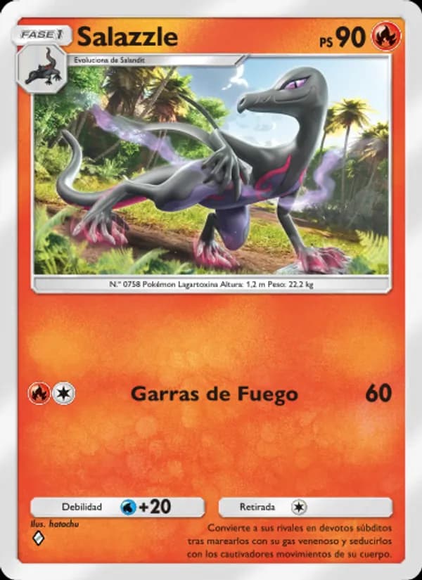 Salazzle card in Spanish
