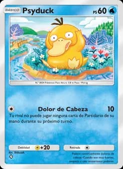 Psyduck card in Spanish