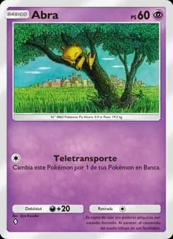 Abra card in Spanish
