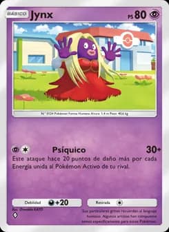 Jynx card in Spanish