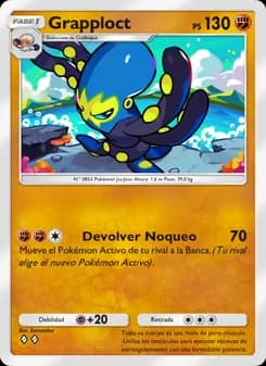 Grapploct card in Spanish