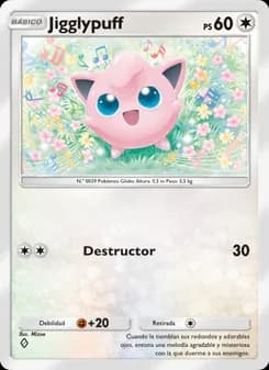Jigglypuff card in Spanish