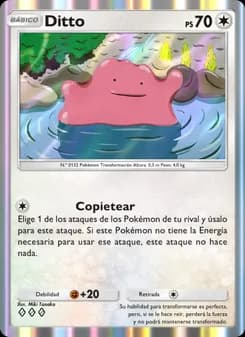 Ditto card in Spanish