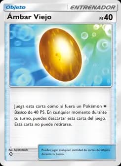 Ámbar Viejo card in Spanish