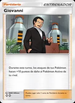 Giovanni card in Spanish